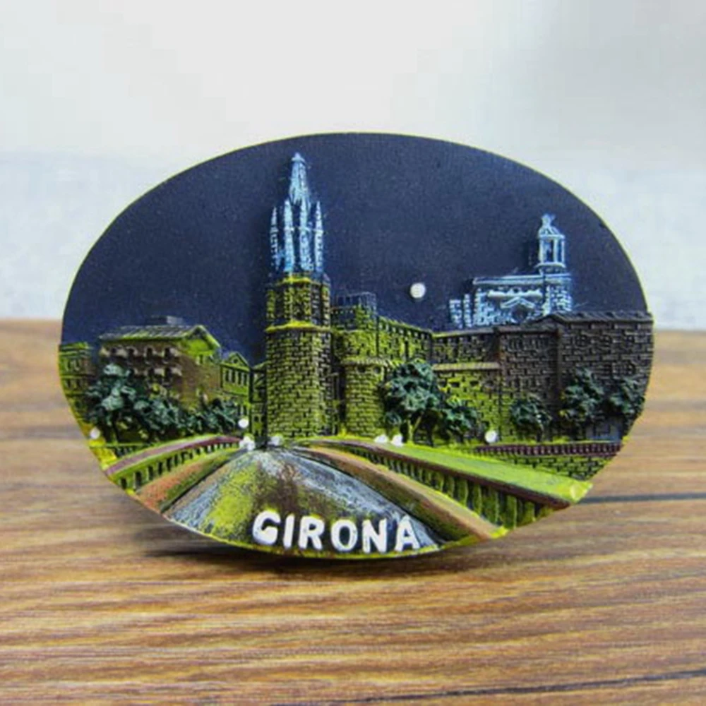 Spain Girona Tourism Souvenirs Fridge Magnets Creative Resin Refrigerator Magnetic Message Stickers Home Decor Decoration
Spain Girona Tourism Souvenirs Fridge Magnets Creative Resin Refrigerator Magnetic Message Stickers Home Decor Decoration