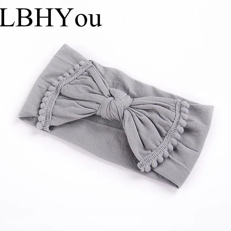 2019 Newborn Wide Nylon Bow Headband With Pompom Trim,Knot Bow Nylon Head Wraps ,Kids Girls Soft Stretchy Hairbands
2019 Newborn Wide Nylon Bow Headband With Pompom Trim,Knot Bow Nylon Head Wraps ,Kids Girls Soft Stretchy Hairbands