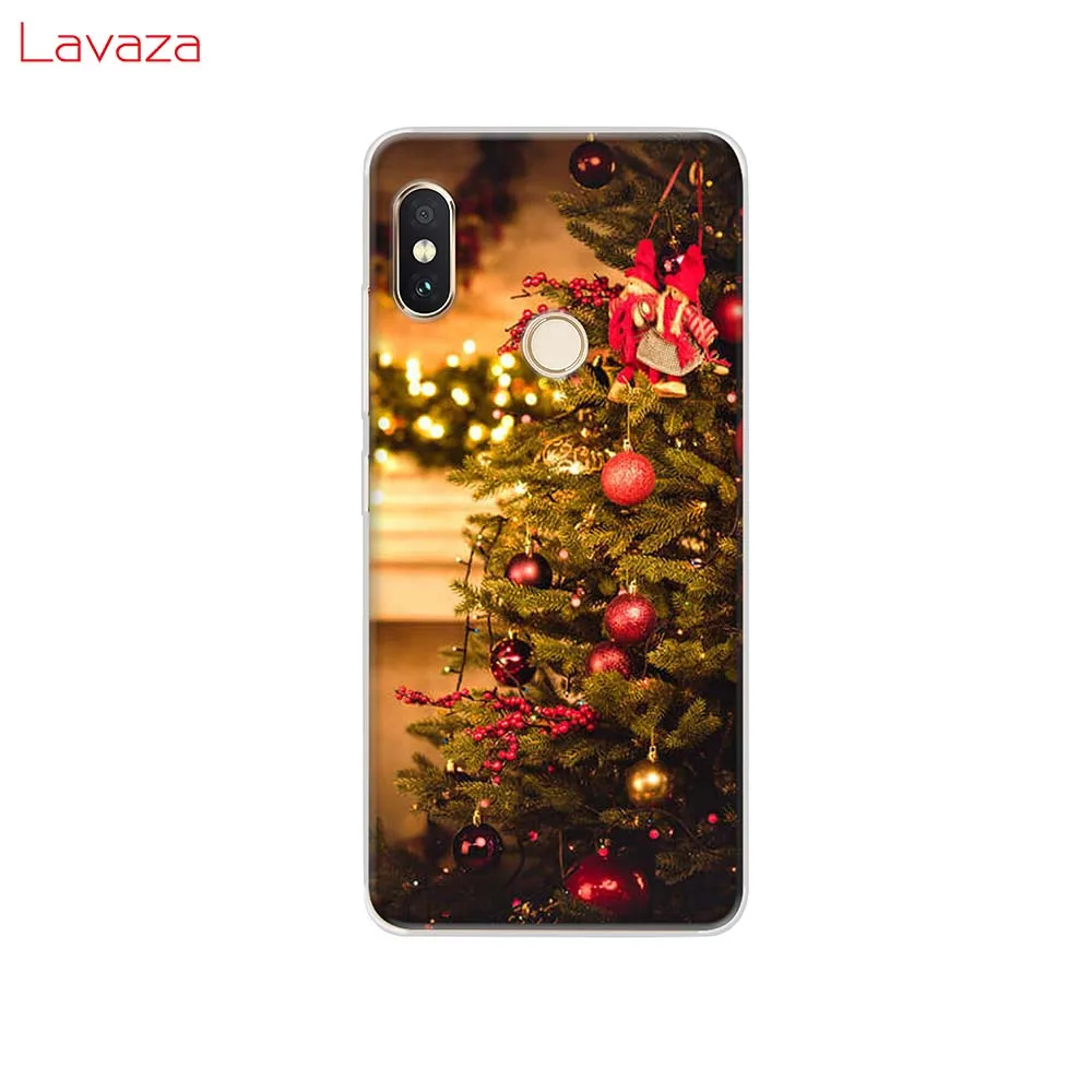 Новогодний жесткий чехол Lavaza для POCOPHONE F1 с рождественской елкой Xiaomi A2 8 9 SE Lite A1 Max 3