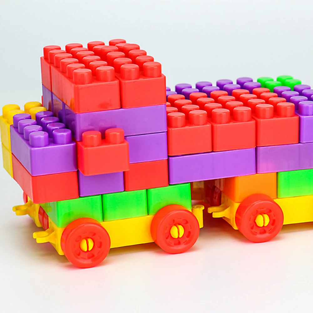 Kids Toys for Children 72 PCS DIY Building Blocks Big Pieces Assembling ABS Brick Blocks Model of House Figure Letters
Kids Toys for Children 72 PCS DIY Building Blocks Big Pieces Assembling ABS Brick Blocks Model of House Figure Letters