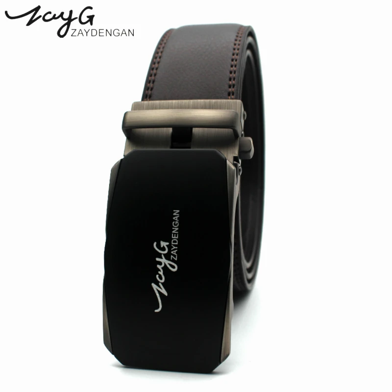 ZAYG Man's Fashion Automatic Buckle Leather Luxury Belt Black Brown Belt Men Alloy Buckle Businessman Classic Belt Jeans Belt
ZAYG Man's Fashion Automatic Buckle Leather Luxury Belt Black Brown Belt Men Alloy Buckle Businessman Classic Belt Jeans Belt