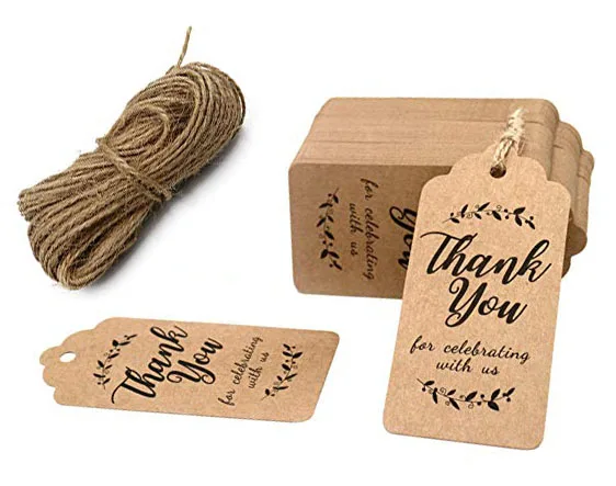 100pcs thank you paper tags with hole for Celebrating with Us wedding decoration gift tags Packaging Hang Tags school stationery
100pcs thank you paper tags with hole for Celebrating with Us wedding decoration gift tags Packaging Hang Tags school stationery