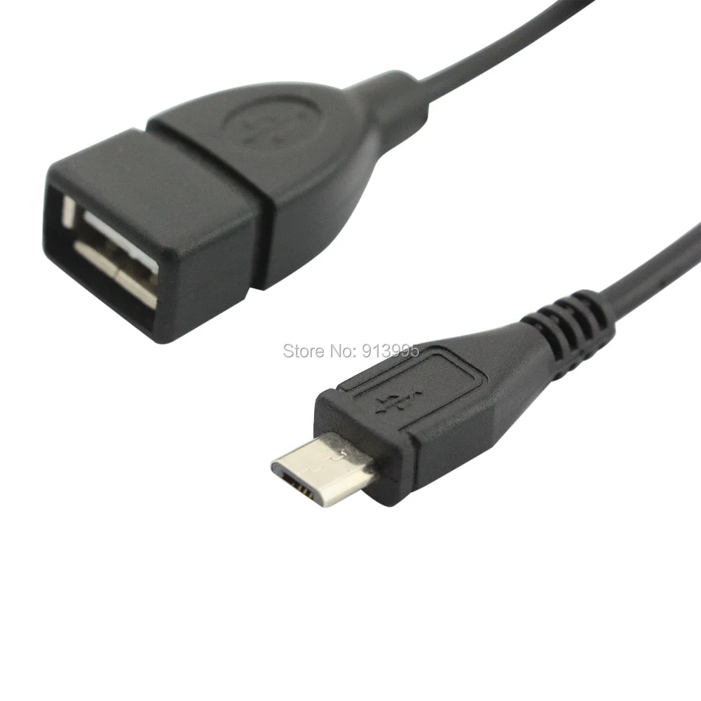 

Micro USB 2.0 OTG Cable Adapter ELP Male Micro USB to Female USB For Samsung LG Sony HTC Android Smartphone with OTG Function