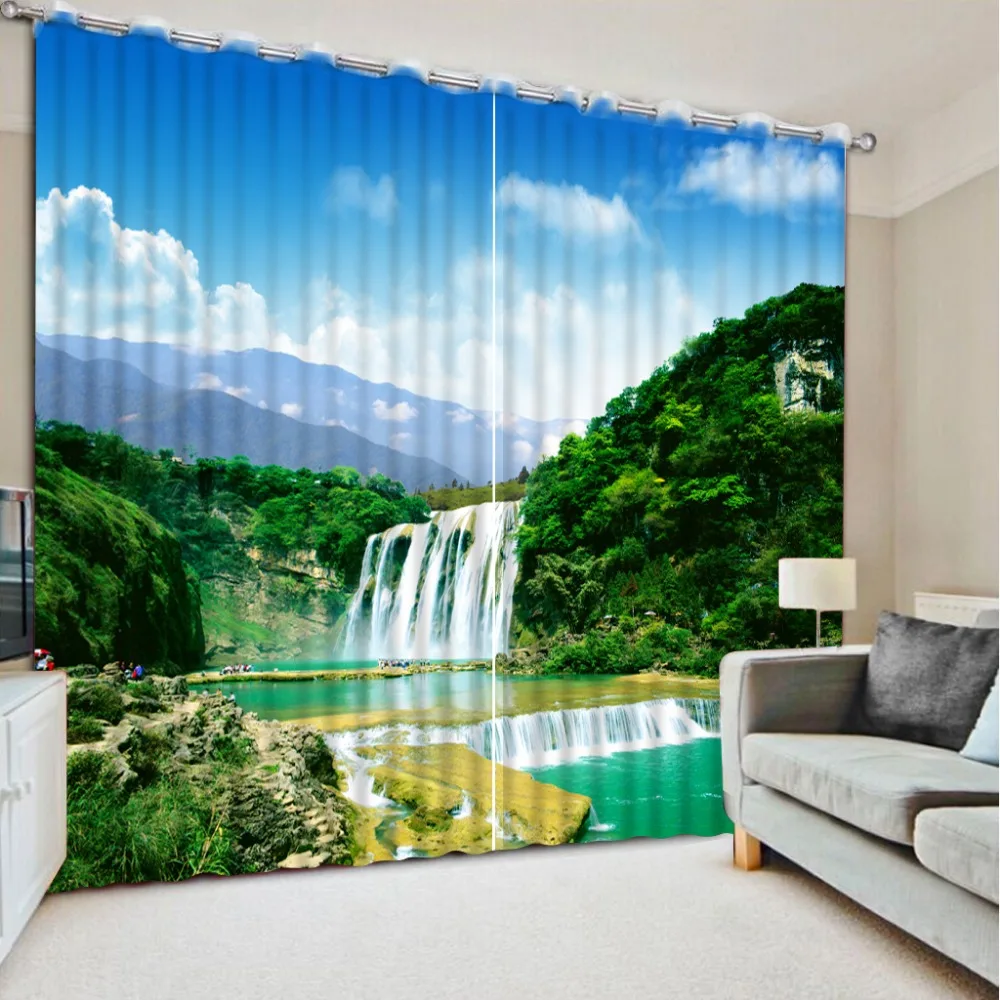 3D Print Photo waterfall landscapes Curtain New Arrival Living Room Curtains Nature Landscape Blackout 3D Curtains
3D Print Photo waterfall landscapes Curtain New Arrival Living Room Curtains Nature Landscape Blackout 3D Curtains