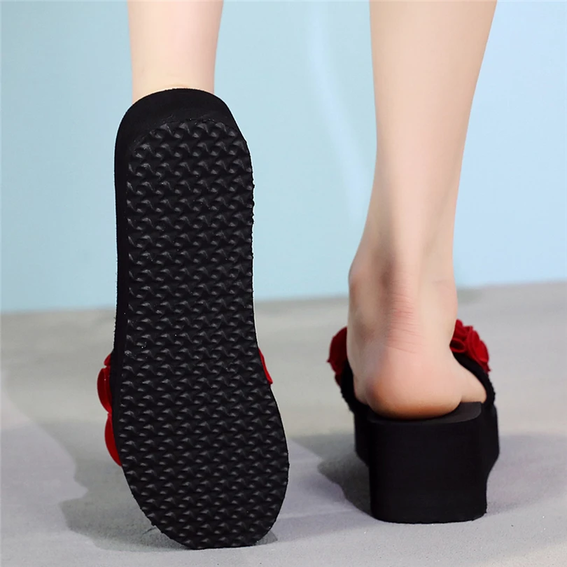New Arrival Women's Summer Fashion Casual Clip Toe Flip Flops Non-Slip Wedges Beach Slippers Platform Mid Heel Flip Flops A50
New Arrival Women's Summer Fashion Casual Clip Toe Flip Flops Non-Slip Wedges Beach Slippers Platform Mid Heel Flip Flops A50