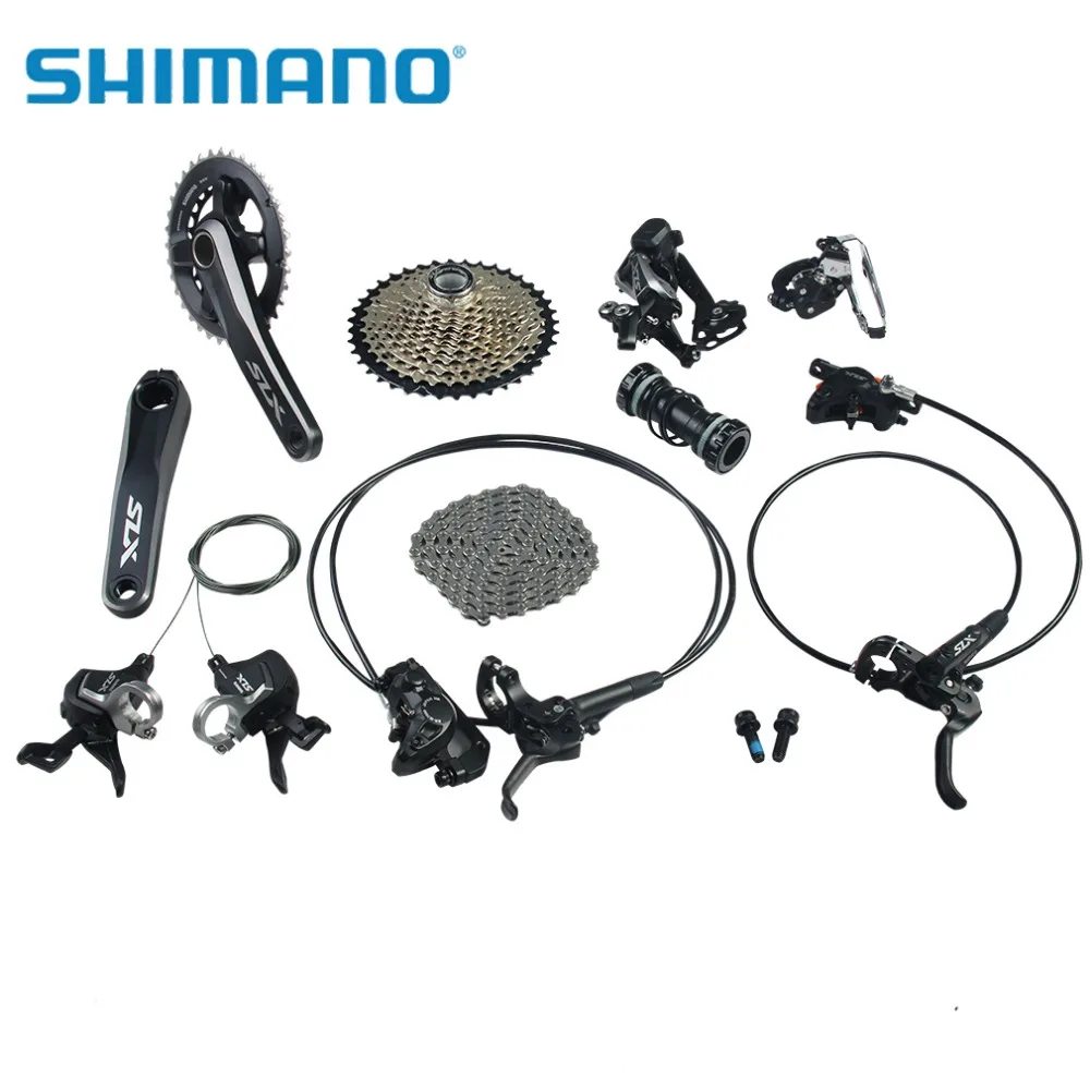 SHIMANO SLX M7000 велосипед велосипедный Groupsets 22 speed 170 мм Crank MTB велосипедные запчасти 11 т