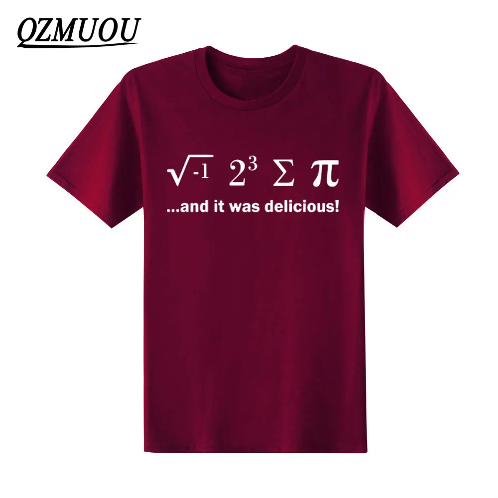 New Fashion Cotton Short Sleeve Tees I 8 Sum Pi And It Was Delicious ate pie geek Sci-Fi Nerd Gift Idea Adult T Shirts Size
New Fashion Cotton Short Sleeve Tees I 8 Sum Pi And It Was Delicious ate pie geek Sci-Fi Nerd Gift Idea Adult T Shirts Size