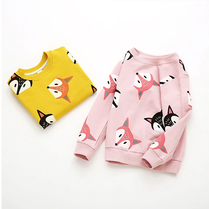 Spring Autumn Girls Boys Sweatershirts Cute Animal Print Children Pullover Coat Cotton Long Sleeve Girl Boy Clothing
Spring Autumn Girls Boys Sweatershirts Cute Animal Print Children Pullover Coat Cotton Long Sleeve Girl Boy Clothing
