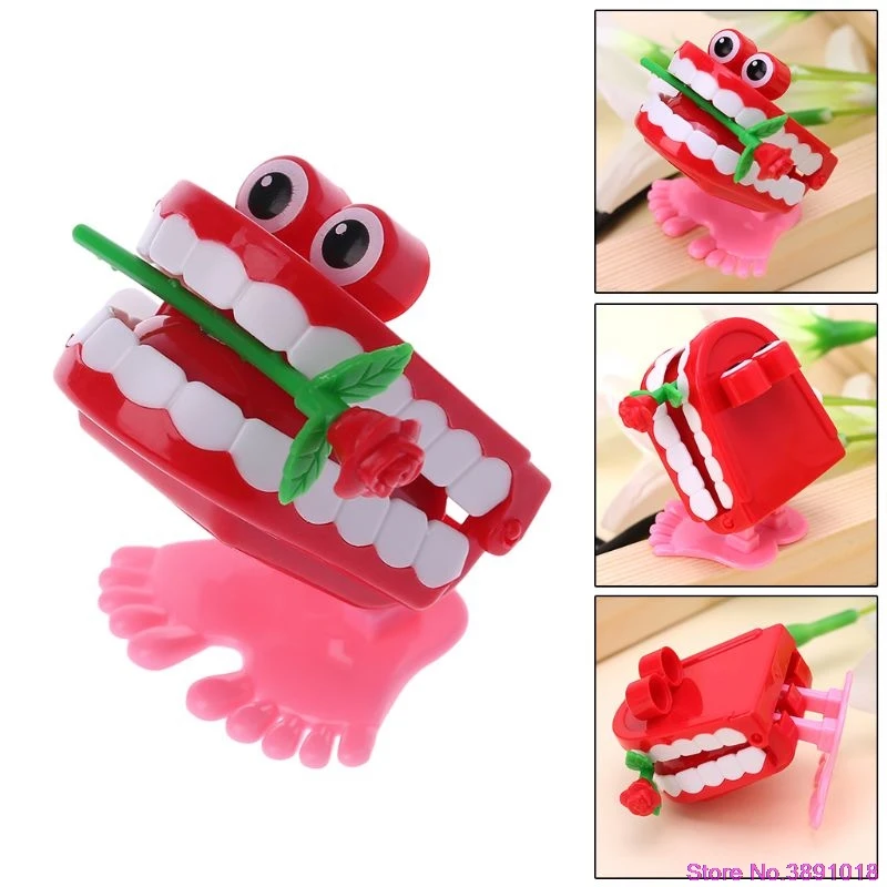 New Clockwork Jumping Denture Rose Education Mechanical Toys Desktop Cute Decoration
New Clockwork Jumping Denture Rose Education Mechanical Toys Desktop Cute Decoration