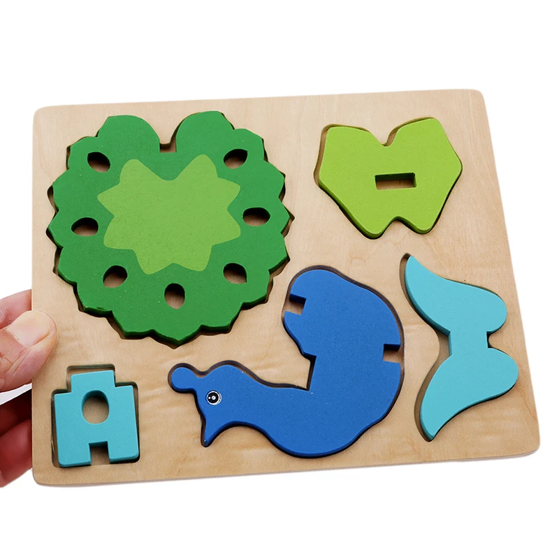 3D Wooden Animals Puzzle Toy Cartoon Baby Vehicle Wooden Toys Kids Early Learning Environmental Assemble Toy Educational Game
3D Wooden Animals Puzzle Toy Cartoon Baby Vehicle Wooden Toys Kids Early Learning Environmental Assemble Toy Educational Game