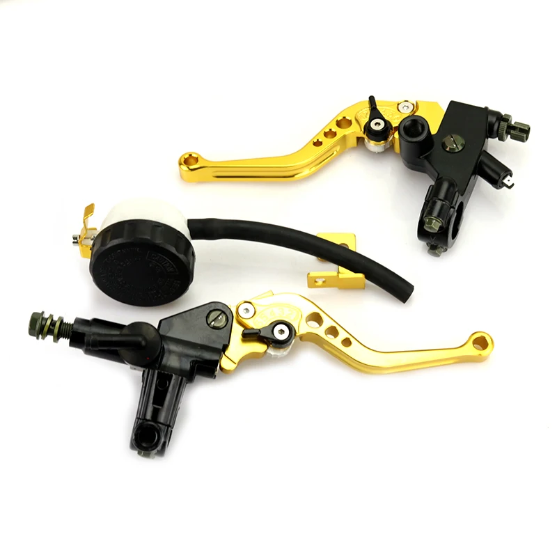 Universal Adjustable 22mm Motorcycle Brake Clutch Levers Master Cylinder Reservoir Set For Honda Suzuki Kawasaki Yamaha
Universal Adjustable 22mm Motorcycle Brake Clutch Levers Master Cylinder Reservoir Set For Honda Suzuki Kawasaki Yamaha