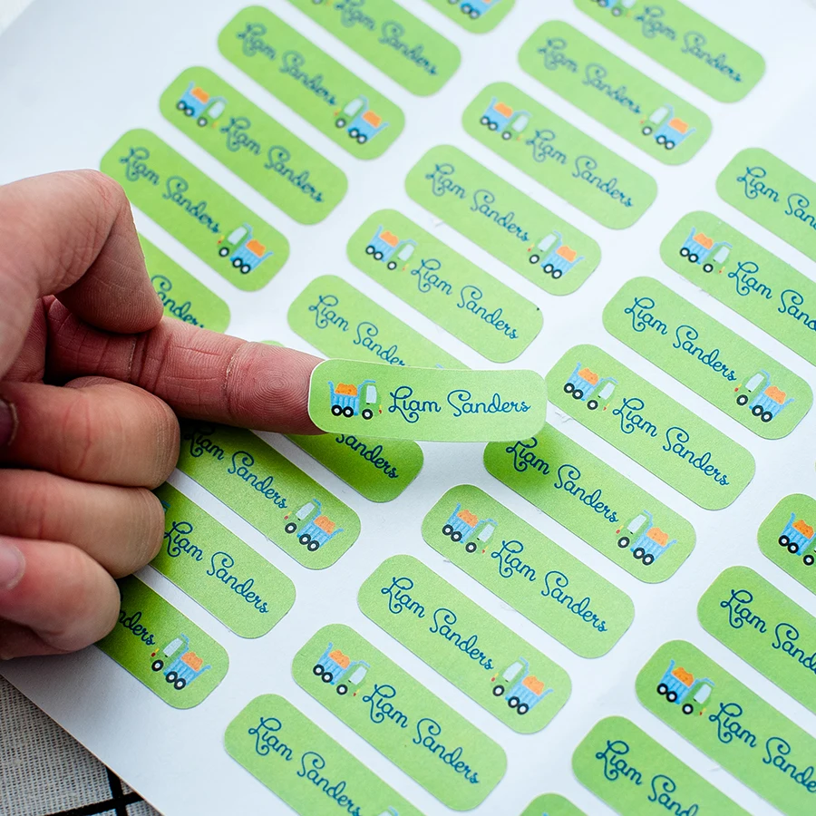 #4BGJ-Free postage-15x45mm Small truck Colorful label sticker school supply daycare camp kid girl Name custom stickers bag
#4BGJ-Free postage-15x45mm Small truck Colorful label sticker school supply daycare camp kid girl Name custom stickers bag