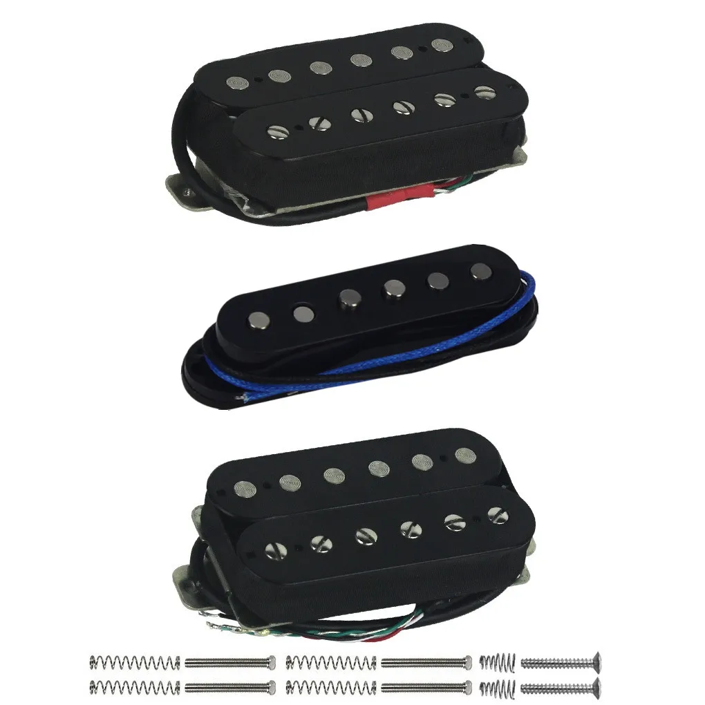 Электрогитара Humbucker двойная катушка/одна катушка/Humbucker для шеи среднего моста