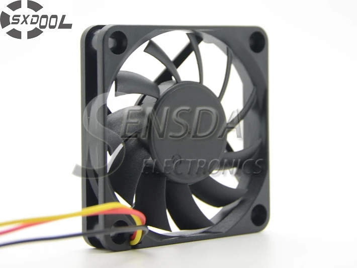 SXDOOL Cooling Fan 6010 6cm 60*60*10 mm 60mm Dual Ball 12V 0.18A 3pin server inverter cooling fan
SXDOOL Cooling Fan 6010 6cm 60*60*10 mm 60mm Dual Ball 12V 0.18A 3pin server inverter cooling fan