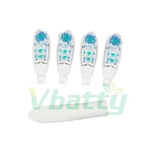 1Set/4pc 4734 Model Battery Toothbrush Head Soft Bristles Replacement for Oral B Dual Clean Complete Brush Heads