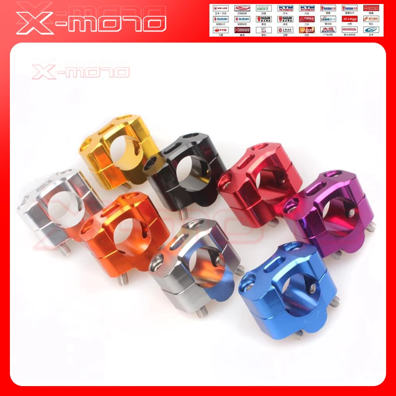Motorcycle Bar Clamps Handlebar Bar Risers For 28MM 1-1/8 28mm Bar Pit Dirt Bikes COLOUR
Motorcycle Bar Clamps Handlebar Bar Risers For 28MM 1-1/8 28mm Bar Pit Dirt Bikes COLOUR