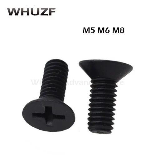 M5 M6 M8 Black Countersunk Head Plastic Screws GB819 Plastic Insulated Screws, Flat-head Nylon Cross Screws M5/6/8*10/12--40mm
M5 M6 M8 Black Countersunk Head Plastic Screws GB819 Plastic Insulated Screws, Flat-head Nylon Cross Screws M5/6/8*10/12--40mm