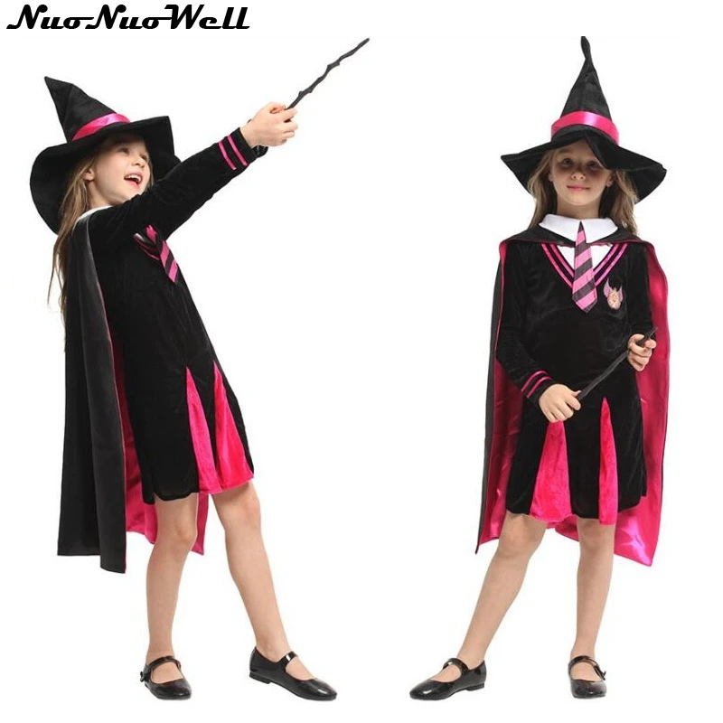 Halloween Girl's Witch Costume Party Children Cosplay Costume Stage Performances Clothing Modern Magician Costumes
Halloween Girl's Witch Costume Party Children Cosplay Costume Stage Performances Clothing Modern Magician Costumes