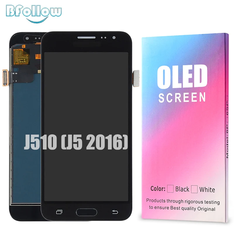 BFOLLOW оригинальный OLED для Samsung Galaxy J510 (J5 2016) AAA копия ЖК экран дисплей дигитайзер