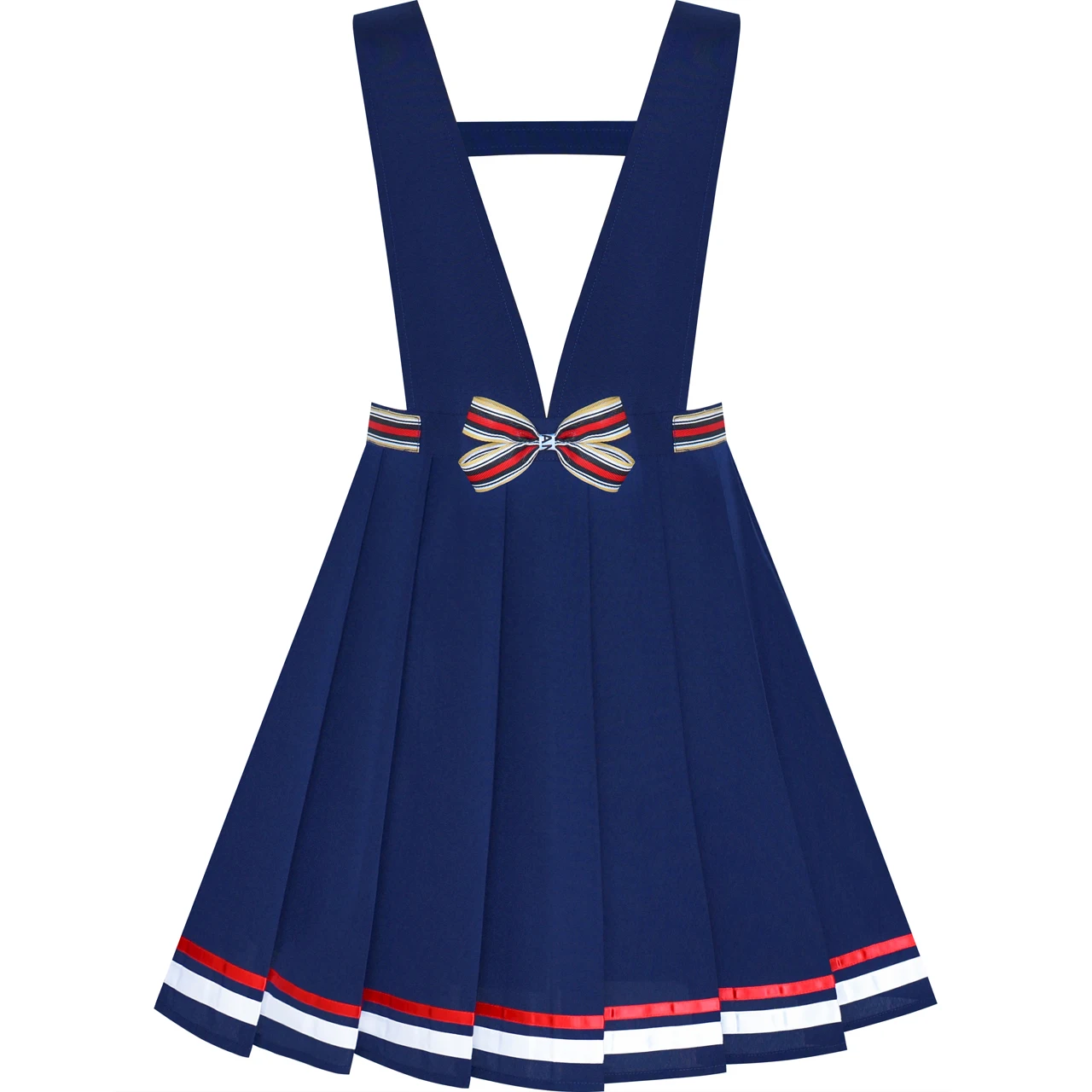 Girls Dress Blue Suspender School Uniform Bow Tie 2020 Summer Princess Wedding Party Dresses Girl Clothes Pageant Sundress
Girls Dress Blue Suspender School Uniform Bow Tie 2020 Summer Princess Wedding Party Dresses Girl Clothes Pageant Sundress