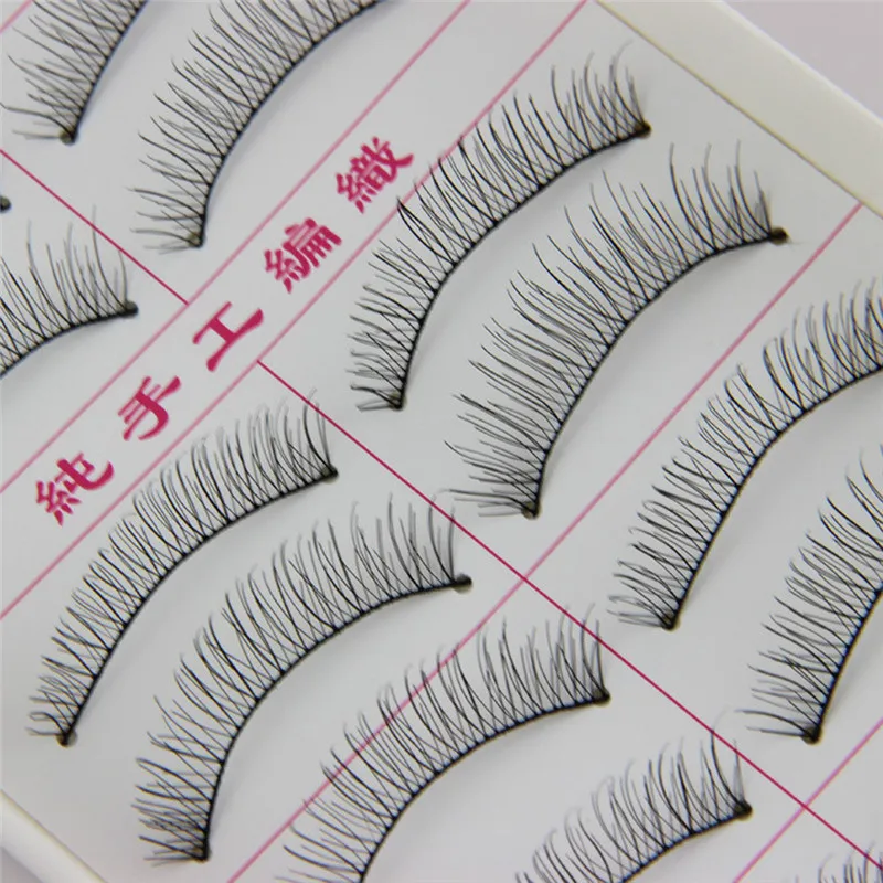 Fashion 10 Pairs Natural Fashion Eyelashes Eye Makeup Handmade Long False Lashes Sparse
Fashion 10 Pairs Natural Fashion Eyelashes Eye Makeup Handmade Long False Lashes Sparse