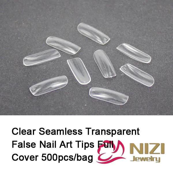 10 Sizes 500pcs/bag Full Nail Tips Clear Seamless Transparent Plastic Fake Nails Fashion DIY False Nails Tips
10 Sizes 500pcs/bag Full Nail Tips Clear Seamless Transparent Plastic Fake Nails Fashion DIY False Nails Tips