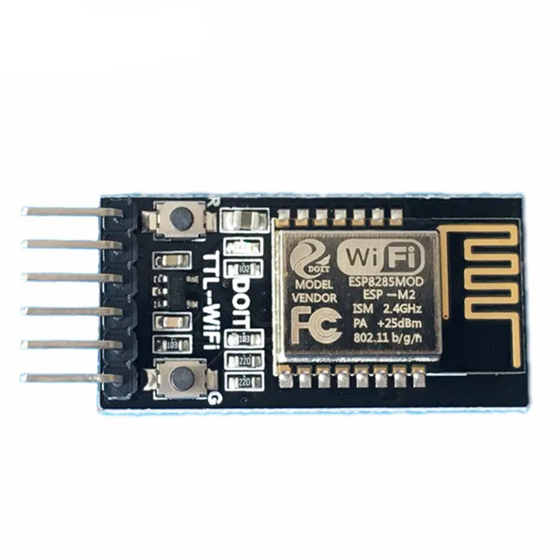 DT-06 Wireless WiFi Serial Port Transparent Transmission Module TTL to WiFi Compatible with Bluetooth HC-06 interface ESP-M2
DT-06 Wireless WiFi Serial Port Transparent Transmission Module TTL to WiFi Compatible with Bluetooth HC-06 interface ESP-M2