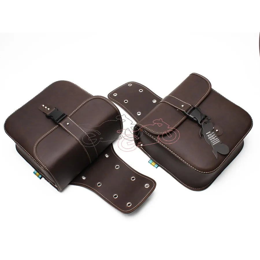 Old School Brown PU Leather Saddle Bag Motorcycle Luggage Left+Right Side Tool Bag Universal Fit All Motorcycle
Old School Brown PU Leather Saddle Bag Motorcycle Luggage Left+Right Side Tool Bag Universal Fit All Motorcycle