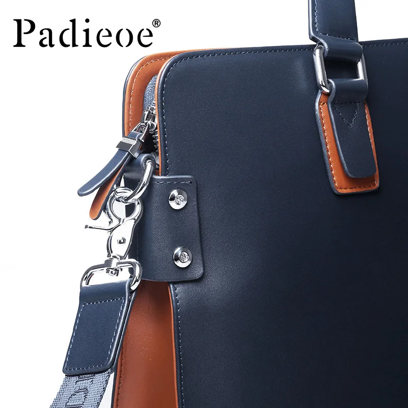 Мужская деловая сумка-мессенджер Padieoe модная брендовая роскошная дизайнерская