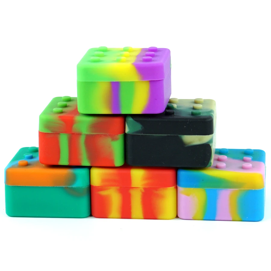 10pcs 26ml newest design "4+1" style silicone jars dab nonstick containers small protable storage boxes
10pcs 26ml newest design "4+1" style silicone jars dab nonstick containers small protable storage boxes