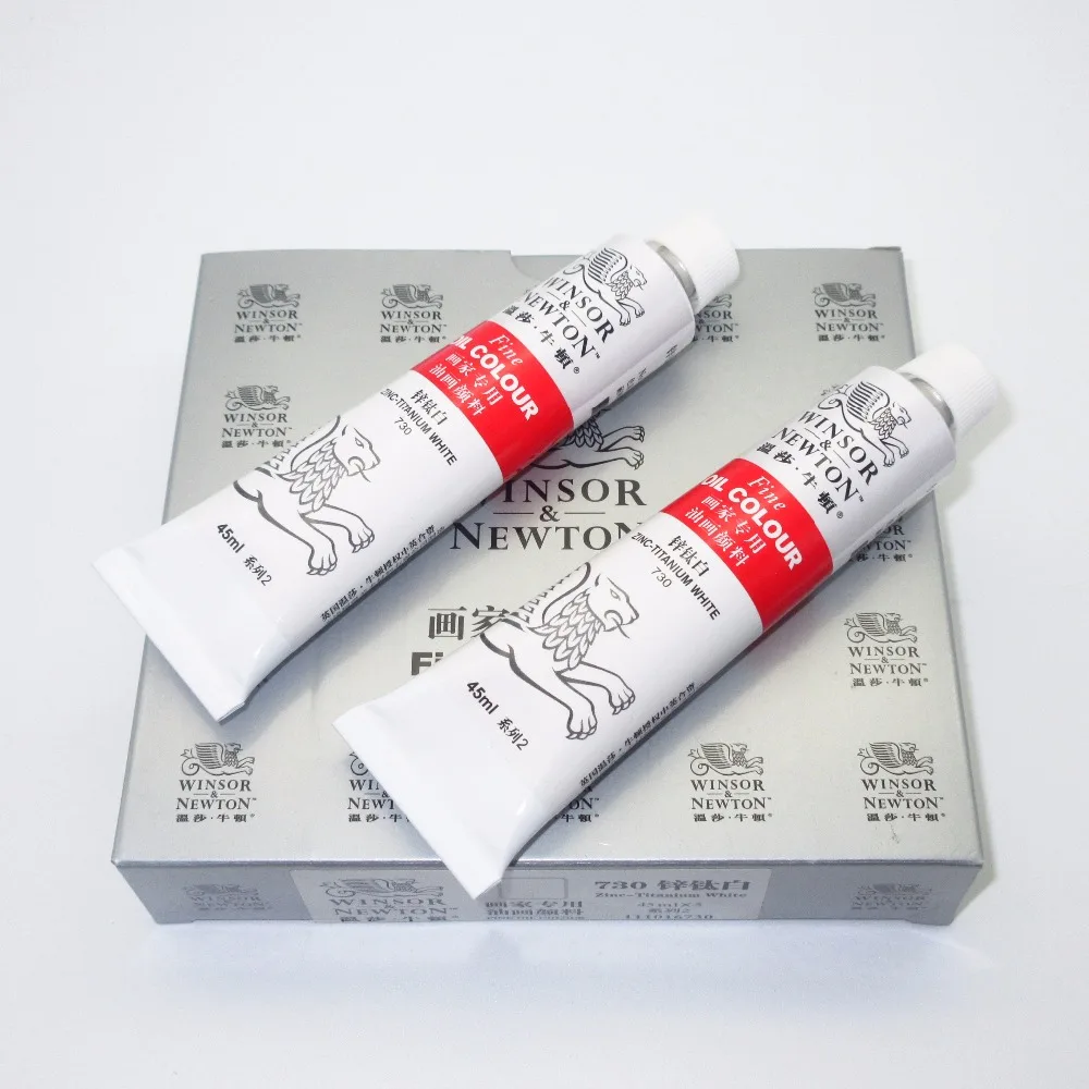 Тонкие масляные краски Winsor & Newton 45 мл упаковка в трубу|Масляные краски| |