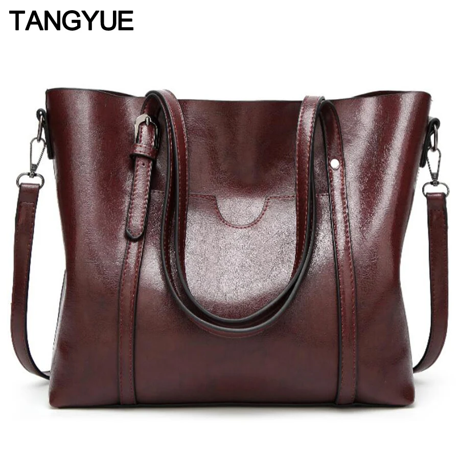 TANGYUE Ladies handbags Bag for Woman Shoulder Bag Leather Women's Casual Tote Ladies Hand Bags Female Luxury bolsas feminina
TANGYUE Ladies handbags Bag for Woman Shoulder Bag Leather Women's Casual Tote Ladies Hand Bags Female Luxury bolsas feminina