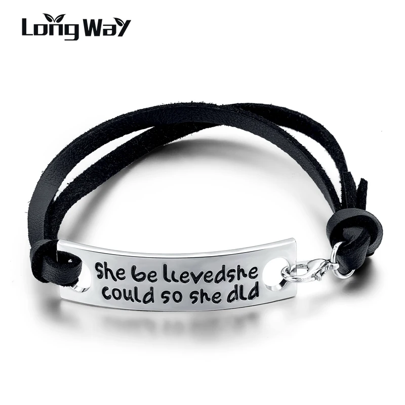 LongWay Vintage Love Leather Bracelets Luxury Classical Silver Color Charms Bracelet Wholesale fine jewelry Pulseras Mujer c
LongWay Vintage Love Leather Bracelets Luxury Classical Silver Color Charms Bracelet Wholesale fine jewelry Pulseras Mujer c