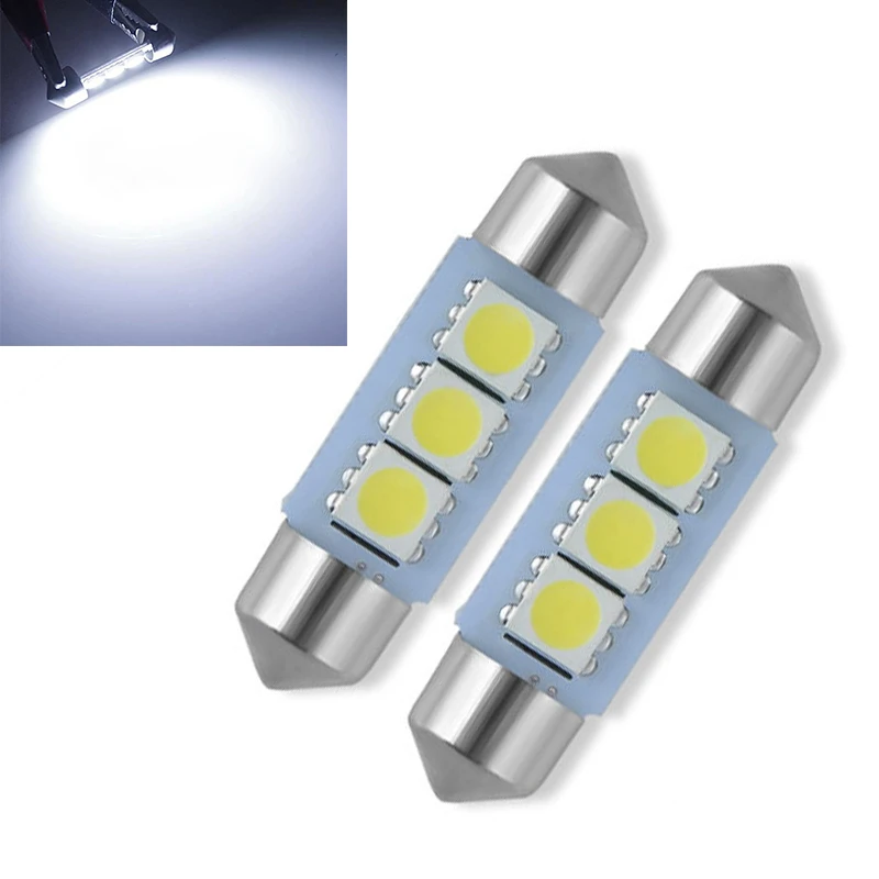 5 шт. белые 36 мм 5050 3SMD светодиодные гирлянды для салона автомобиля купольсветильник ПА для автомобиля лампа для салона автомобиля декоратив...
5 шт. белые 36 мм 5050 3SMD светодиодные гирлянды для салона автомобиля купольсветильник ПА для автомобиля лампа для салона автомобиля декоратив...