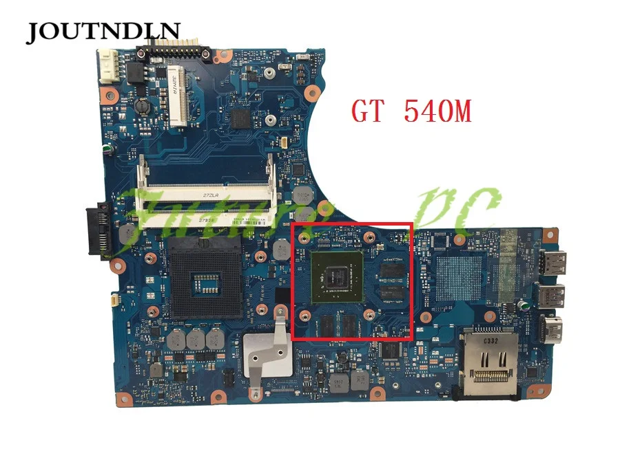 JOUTNDLN для ноутбука Toshiba Qosmio F750 F755 материнская плата HM65 DDR3 FMCGSY4 A5A003058010A W/ GT540M GPU