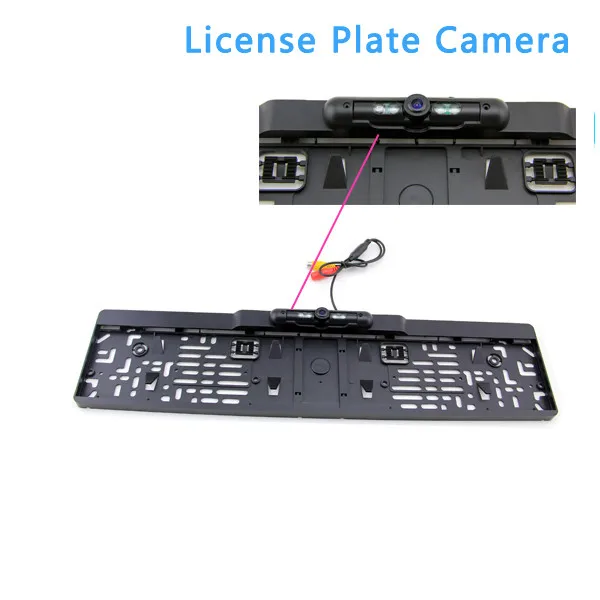 Auto Parktronic EU Car License Plate Frame Rear View Camera HD Night Vision Reverse Camera With 4 led Light plate holder
Auto Parktronic EU Car License Plate Frame Rear View Camera HD Night Vision Reverse Camera With 4 led Light plate holder
