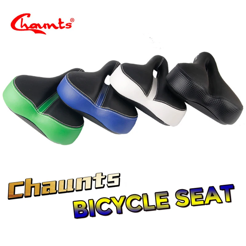 Chaunts Bicycle Saddle MTB Bike Wide Soft Comfortable Breathable Silica Gel Cushion Cycling Seat Mountain Road Bike Accessories
Chaunts Bicycle Saddle MTB Bike Wide Soft Comfortable Breathable Silica Gel Cushion Cycling Seat Mountain Road Bike Accessories