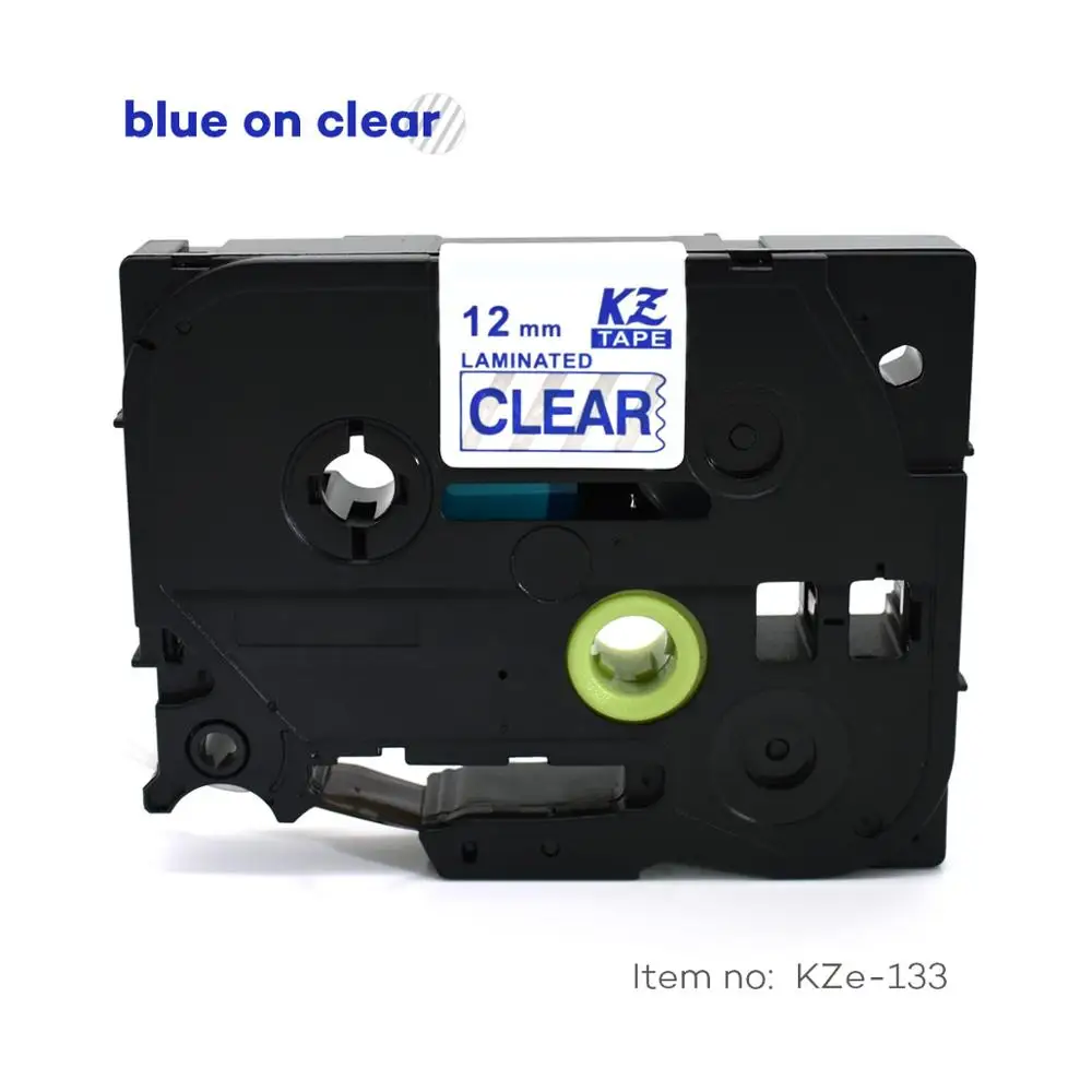 Cidy 20 pcs/lot 12mm blue on clear tze 133 tz-133 tze133 tze-133 Tz133 laminated label tape for brother
Cidy 20 pcs/lot 12mm blue on clear tze 133 tz-133 tze133 tze-133 Tz133 laminated label tape for brother