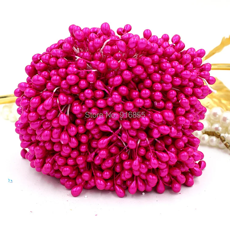 Free shipping 900pcs/lot 5mm deep rose color Double heads pearl flower stamen floral stamen cake decoration craft DIY
Free shipping 900pcs/lot 5mm deep rose color Double heads pearl flower stamen floral stamen cake decoration craft DIY