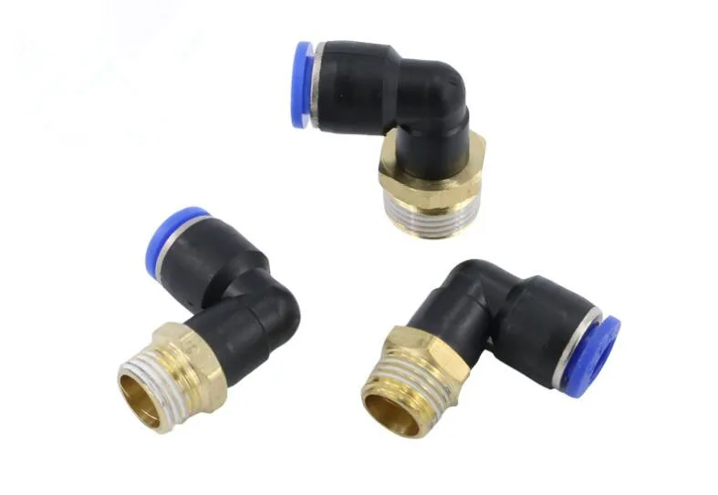 10pcs PL4 Tube O/D 4mm Brass Male Thread Size M5 1/8" 1/4" 3/8" Elbow 90 Degree Push In Fittings Pneumatic Quick Connector
10pcs PL4 Tube O/D 4mm Brass Male Thread Size M5 1/8" 1/4" 3/8" Elbow 90 Degree Push In Fittings Pneumatic Quick Connector