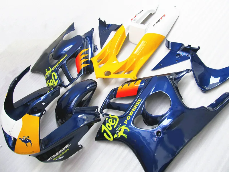 km quality Motorcycle Fairing kit for CBR600F3 97 98 CBR600 F3 CBR 600F3 1997 1998 ABS Blue yellow white Fairings set
km quality Motorcycle Fairing kit for CBR600F3 97 98 CBR600 F3 CBR 600F3 1997 1998 ABS Blue yellow white Fairings set