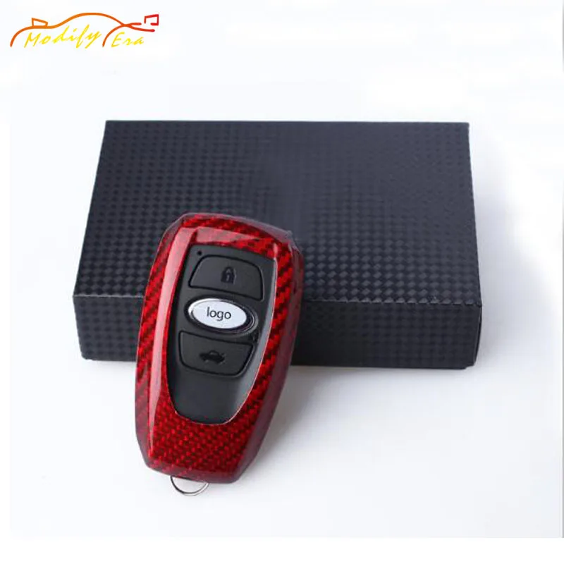 Carbon Fiber Car AutoSmart Key Case Cover Fob For 2016-2017 Subaru Forester Outback Legacy XV Car-Styling
Carbon Fiber Car AutoSmart Key Case Cover Fob For 2016-2017 Subaru Forester Outback Legacy XV Car-Styling
