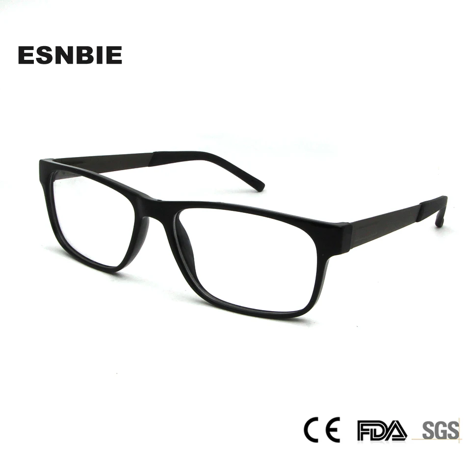 ESNBIE TR90 Plastic Titanium Men'S Nerd Glasses Clear Lens Woman'S Eyeglasses Unisex Black Women'S Glasses Frames Spectacles
ESNBIE TR90 Plastic Titanium Men'S Nerd Glasses Clear Lens Woman'S Eyeglasses Unisex Black Women'S Glasses Frames Spectacles