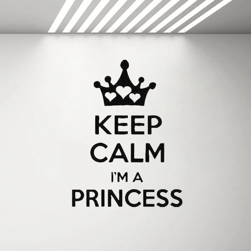 Keep Calm Im A Princess настенные наклейки выдержки для маленьких девочек для комнаты виниловые наклейки спальня Сrown Декорации для детских садов художественные фрески G630
Keep Calm Im A Princess настенные наклейки выдержки для маленьких девочек для комнаты виниловые наклейки спальня Сrown Декорации для детских садов художественные фрески G630