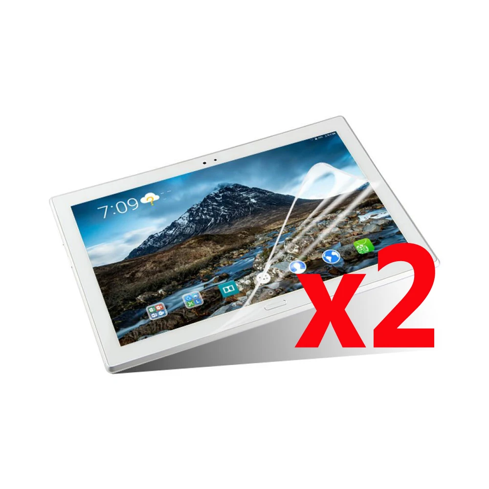 2x прозрачная пленка + одежда розничная упаковка Защитная для ЖК экрана Lenovo Tab 4 10