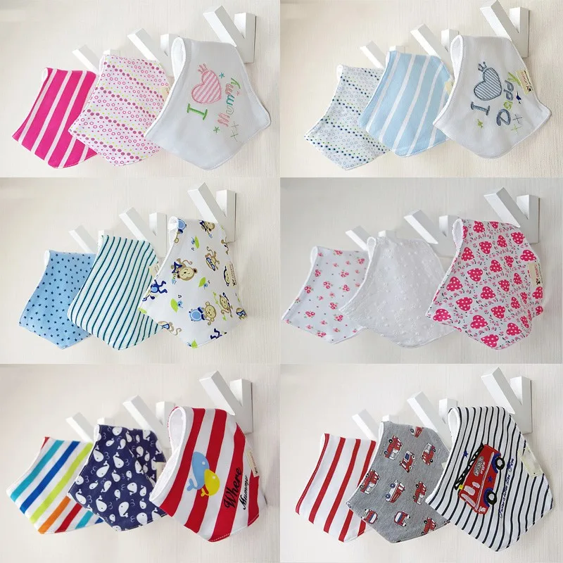 3pcs/set Baby Bibs Cotton Bandana Bibs Infant Babador Saliva Bavoir Towel baberos bebes Babadores For Newborn Baby Girls Boys
3pcs/set Baby Bibs Cotton Bandana Bibs Infant Babador Saliva Bavoir Towel baberos bebes Babadores For Newborn Baby Girls Boys