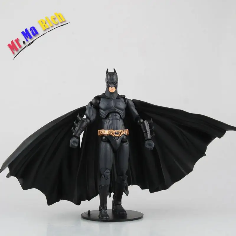 Sci fi Revoltech серии 008 # Бэтмен Фигурка Juguetes ПВХ фигурка Коллекционная модель игрушки