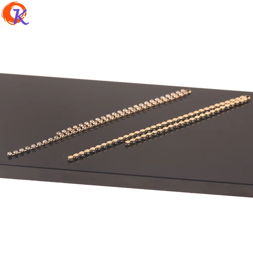 Cordial Design 30Pcs 4*105MM Jewelry Accessories/Hand Made/Rhinestone Chain/Genuine Gold Plating/DIY Making/Jewelry Findings
Cordial Design 30Pcs 4*105MM Jewelry Accessories/Hand Made/Rhinestone Chain/Genuine Gold Plating/DIY Making/Jewelry Findings