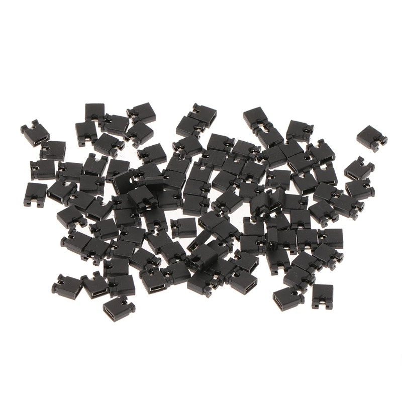 100pcs Pin Header Jumper Block Connector 2.54mm for 3 1/2 Hard Disk Drive CD/DVD Drive Motherboard Expansion Card
100pcs Pin Header Jumper Block Connector 2.54mm for 3 1/2 Hard Disk Drive CD/DVD Drive Motherboard Expansion Card