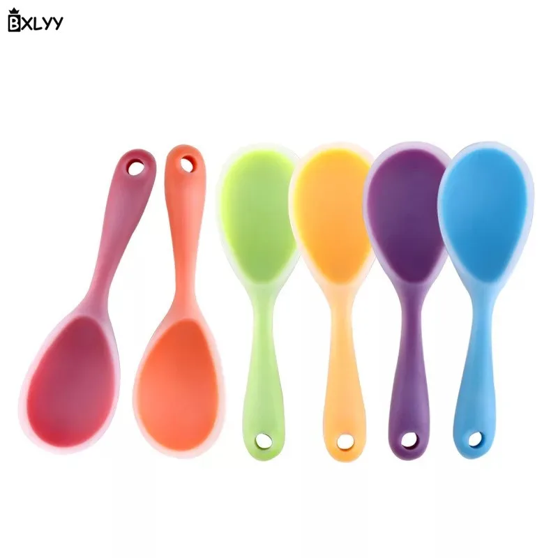 BXLYY Silicone Rice Spoon Kitchen Accessories Rice Spoon Rice Cooker Rice Spoon Utility Kitchen High Quality Home Decoration.8z
BXLYY Silicone Rice Spoon Kitchen Accessories Rice Spoon Rice Cooker Rice Spoon Utility Kitchen High Quality Home Decoration.8z